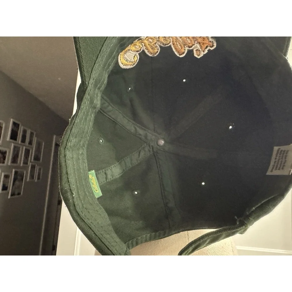 Cabela's Cap Hat Hunter Green Slide Back Strap OS Pre- Owned